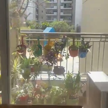 Balcony in 3 BHK Apartment at Bestech Park View Spa Next, Sector 67 – for Rent