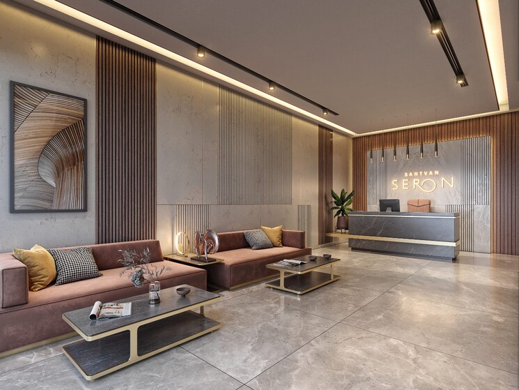 Living Room, palanpur 3 Bedroom 1861 Sq.Ft. Apartment In Palanpur Surat 6778857