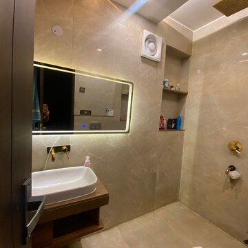 Bathroom in 3 BHK Builder Floor at Ansal Sushant Lok I, Sector 43 – for Rent