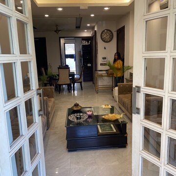Kitchen in 3 BHK Builder Floor at Ansal Sushant Lok I, Sector 43 – for Rent