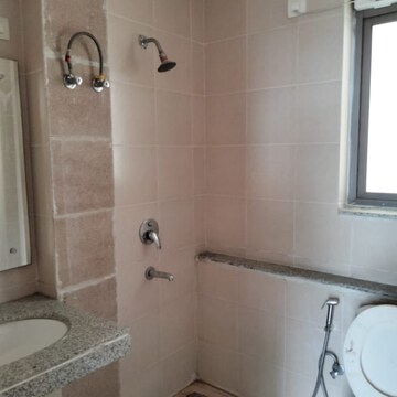 Bathroom in 2 BHK Apartment at Unitech Uniworld Gardens 2, Malibu Town – for Rent