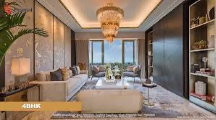 Living Room, piramal-aranya-avyan 4 Bedroom 2800 Sq.Ft. Builder Floor In Reay Road Mumbai 6779788