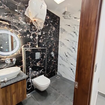 Bathroom in 4 BHK Apartment at 4S Aradhya Extension, Sector 67 – for Rent