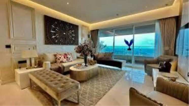 Living Room, lodha-mahalaxmi-bellevue 4 Bedroom 1960 Sq.Ft. Builder Floor In Agripada Mumbai 6779965