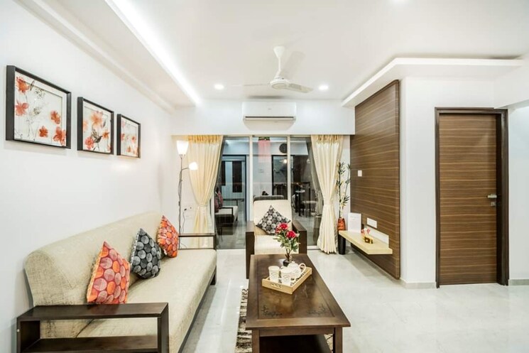 Living Room, rutu-city 2 Bedroom 700 Sq.Ft. Apartment In Kasarvadavali Thane 6780601