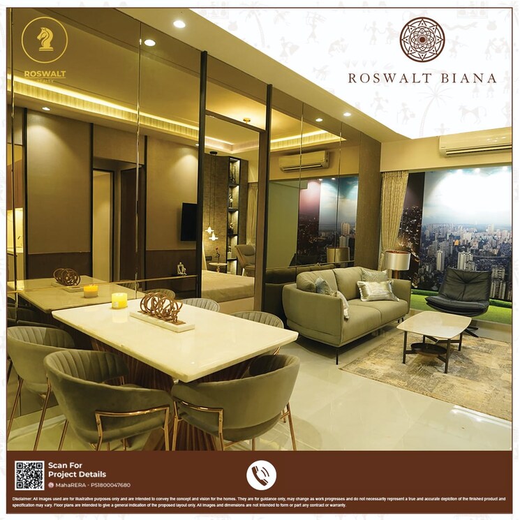 Master Bedroom, roswalt-zaiden 3 Bedroom 960 Sq.Ft. Apartment In Jogeshwari West Mumbai 6783297