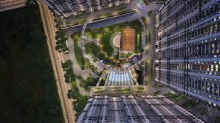 Exterior View, godrej-exquisite 3 Bedroom 922 Sq.Ft. Builder Floor In Vijay Nagari Thane 6784003