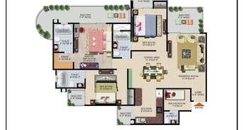 3 BHK Apartment For Rent in VVIP Mangal Raj Nagar Extension Ghaziabad 6785330