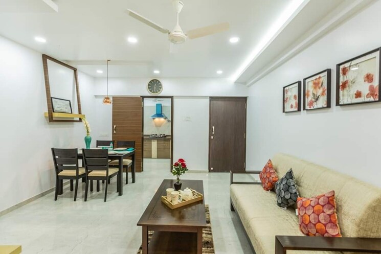 Living Room, rutu-city 2 Bedroom 623 Sq.Ft. Apartment In Kasarvadavali Thane 6785762