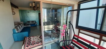 Living Room in 2 BHK Apartment at Kudasan – for Rent