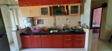 Kitchen in 2 BHK Apartment at Kudasan – for Rent