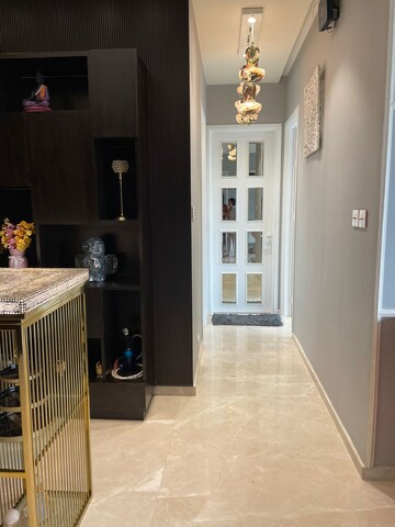 Living Room in 2 BHK Apartment at Transcon Triumph Tower, Andheri West – for Sale