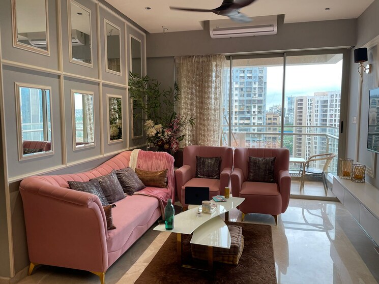 Living Room, transcon-triumph-tower 2 Bedroom 1360 Sq.Ft. Apartment In Andheri West Mumbai 6789269
