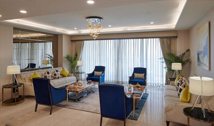 Living Room, dlf-new-town-heights-town-houses 4 Bedroom 2364 Sq.Ft. Apartment In Sector 86 Gurgaon 6790942