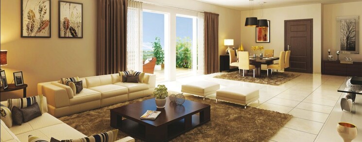Living Room, dlf-new-town-heights-town-houses 4 Bedroom 2364 Sq.Ft. Apartment In Sector 86 Gurgaon 6790942