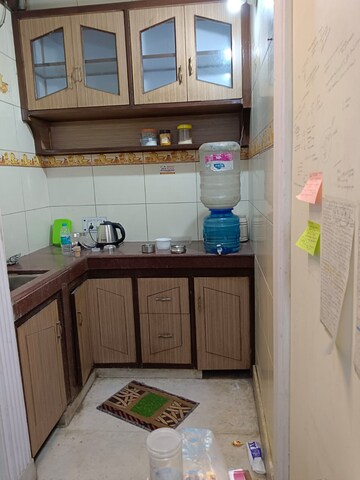 Kitchen in Studio Apartment at Lajpat Nagar – for Rent