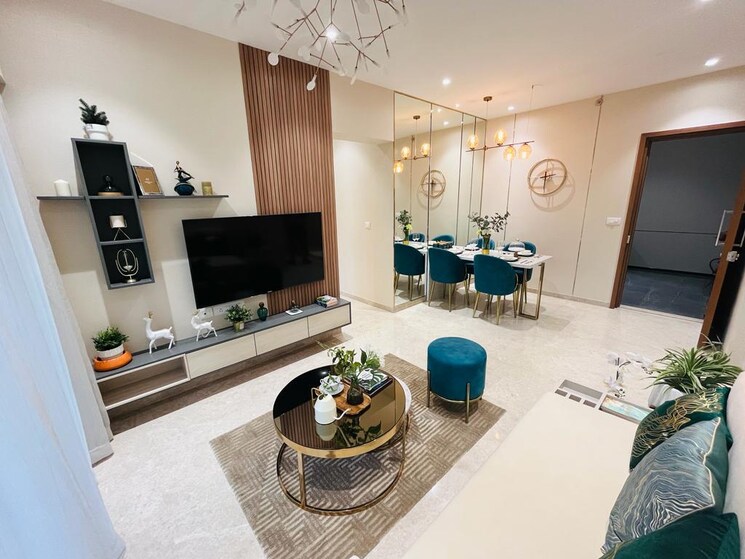 Master Bedroom, db-parkwoods 2 Bedroom 660 Sq.Ft. Apartment In Ghodbunder Road Thane 6795550