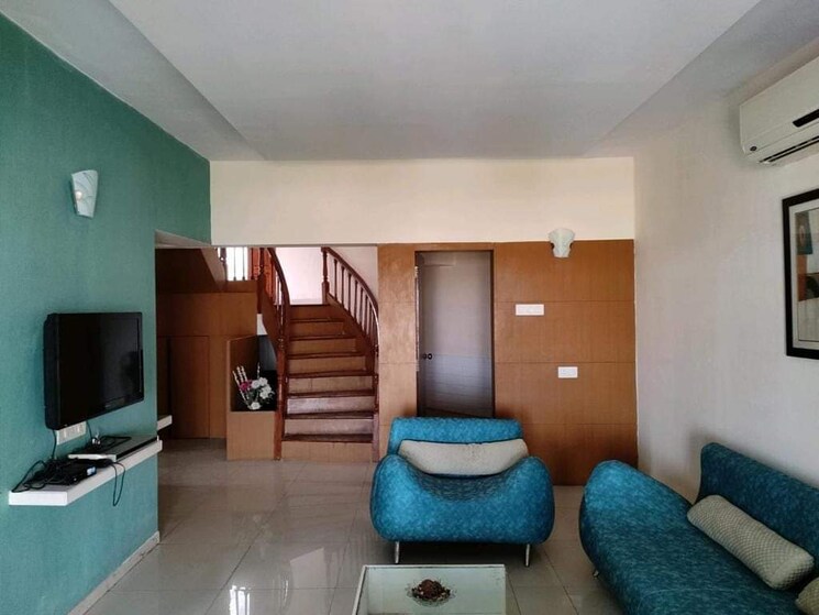 Living Room, gera-greensville-skyvillas 4 Bedroom 2909 Sq.Ft. Apartment In Kharadi Pune 6801670