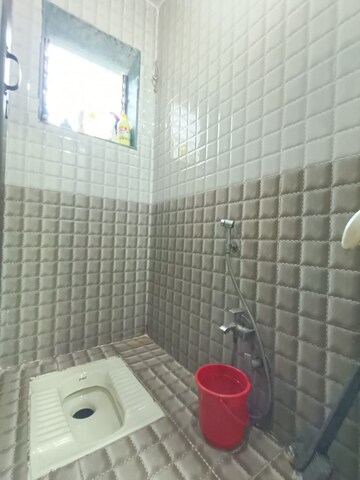 Bathroom in 1 BHK Apartment at Kharigaon – for Sale