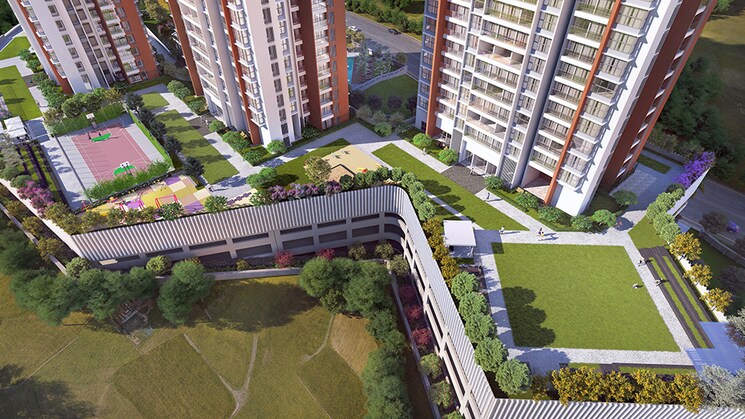 Balcony, godrej-exquisite 2 Bedroom 655 Sq.Ft. Apartment In Ghodbunder Road Thane 6807584