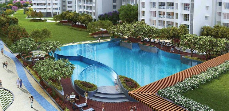 Swimming Pool, l-t-emerald-isle 4 Bedroom 2700 Sq.Ft. Apartment In Powai Mumbai 6808123