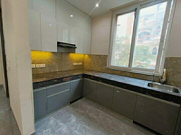 Kitchen in 4 BHK Builder Floor at Green Fields Colony – for Sale