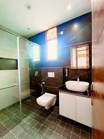 Attached Bathroom in 4 BHK Builder Floor at Green Fields Colony – for Sale
