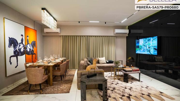 Living Room, godrej-greens 4 Bedroom 901 Sq.Ft. Apartment In Undri Pune 6815285