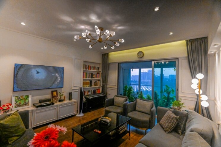 Living Room, shreenathji-odina 4 Bedroom 2010 Sq.Ft. Apartment In Chembur Mumbai 6819330