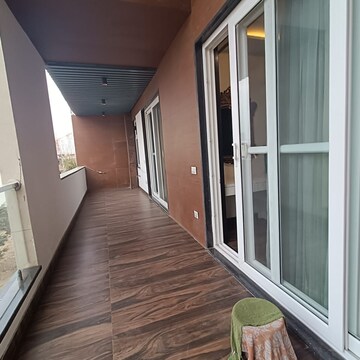 Balcony in 4 BHK Builder Floor at Sector 57 – for Rent