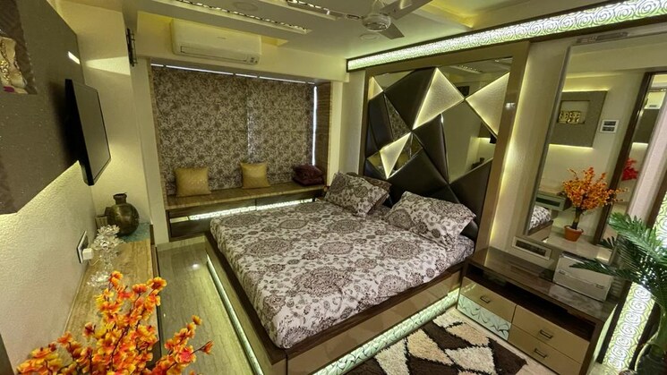 Bedroom, nirban-bismillah-heights 3 Bedroom 880 Sq.Ft. Apartment In Nagpada Mumbai 6821911