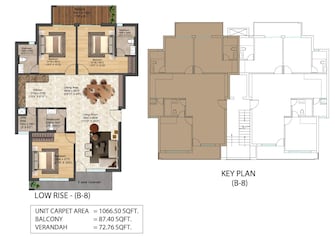 3 BHK Apartment For Resale in Nimbus The Palm Village Sector 22a Greater Noida  6821922