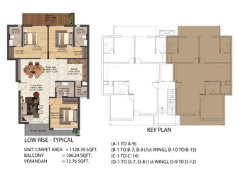 3 BHK Apartment For Resale in Nimbus The Palm Village Sector 22a Greater Noida  6821922