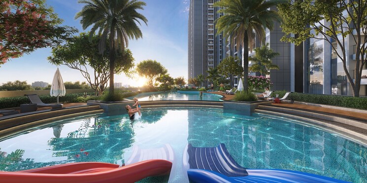 Swimming Pool, pristine-o2-world 3 Bedroom 1103 Sq.Ft. Apartment In Wagholi Pune 6826869
