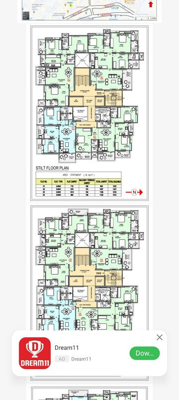 2 BHK Apartment For Resale in Ram Krupa Apartment Kothrud Pune  6827303