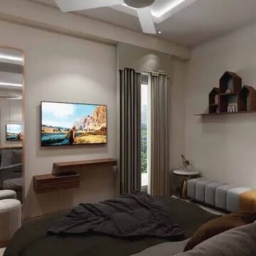 Living Room in 3 BHK Apartment at Adani Samsara Vilasa, Sector 63 – for Rent
