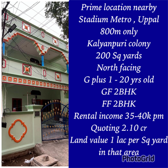 4 BHK Independent House For Resale in Uppal Hyderabad 6831129