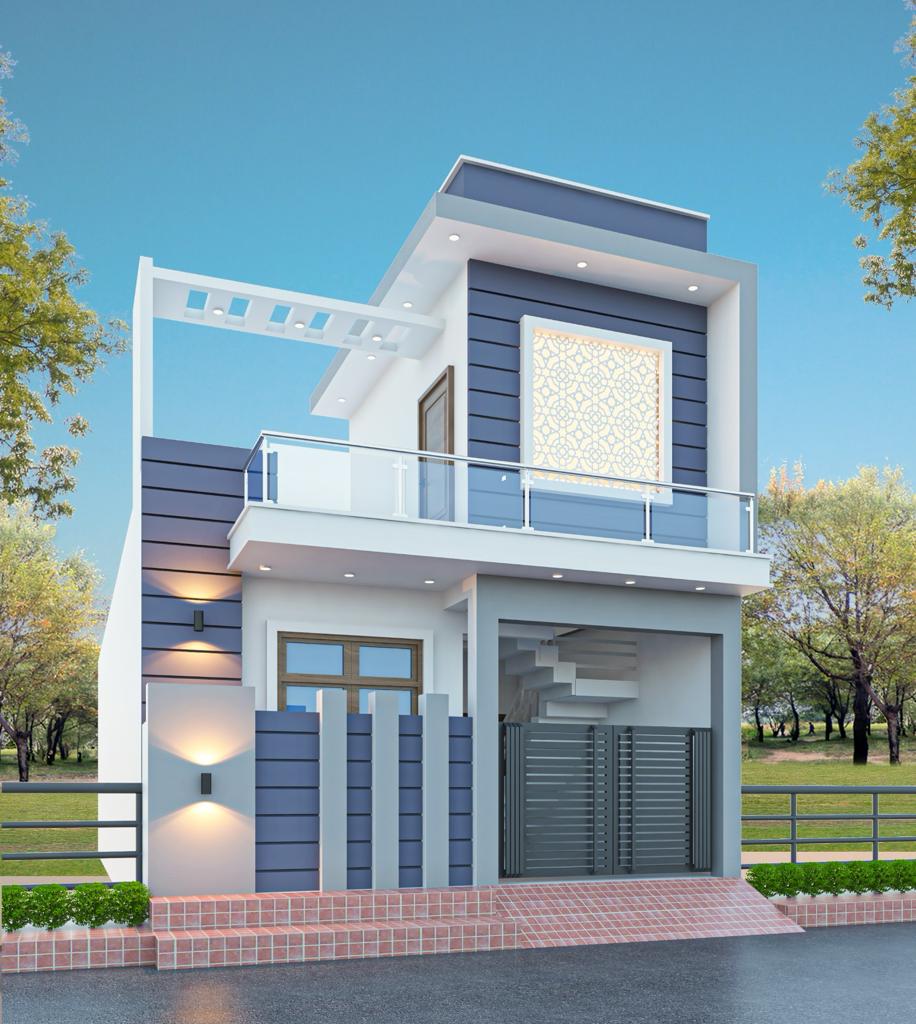 2 BHK Independent House For Resale in Gulmohar Green Gomti Nagar Lucknow  6833700