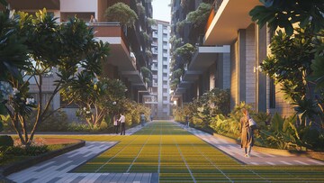 3 BHK Apartment – Exterior View View at Financial District - for Sale