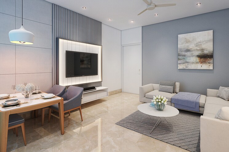 Living Room, la-mer-regency 1 Bedroom 413 Sq.Ft. Apartment In Old Panvel Navi Mumbai 6839526