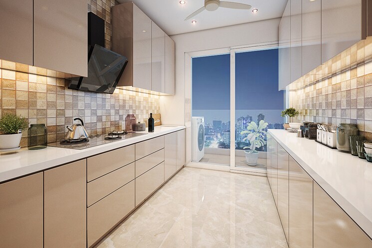 Kitchen, la-mer-regency 1 Bedroom 413 Sq.Ft. Apartment In Old Panvel Navi Mumbai 6839526