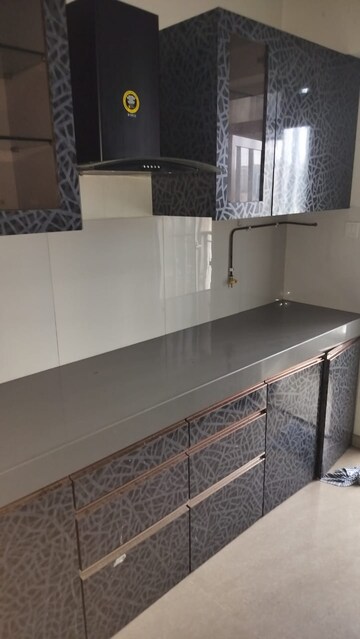 Kitchen in 2.5 BHK Apartment at Godrej The Trees, Vikhroli East – for Rent