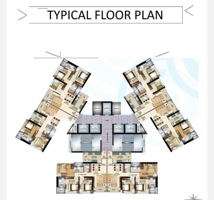 Master Plan, lotus-sky-garden 4 Bedroom 1618 Sq.Ft. Apartment In Malad West Mumbai 6843595