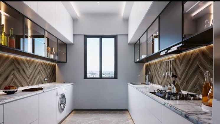 Kitchen, purva-clermont 2 Bedroom 619 Sq.Ft. Apartment In Chembur Mumbai 6844476