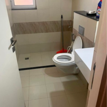 Bathroom in 2 BHK Apartment at M3M Sierra, Sector 68 – for Rent