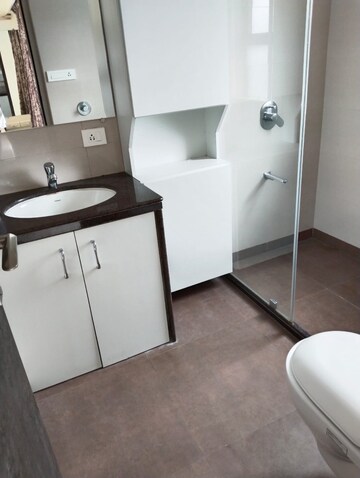 Attached Bathroom in 3 BHK Apartment at Juhu – for Rent