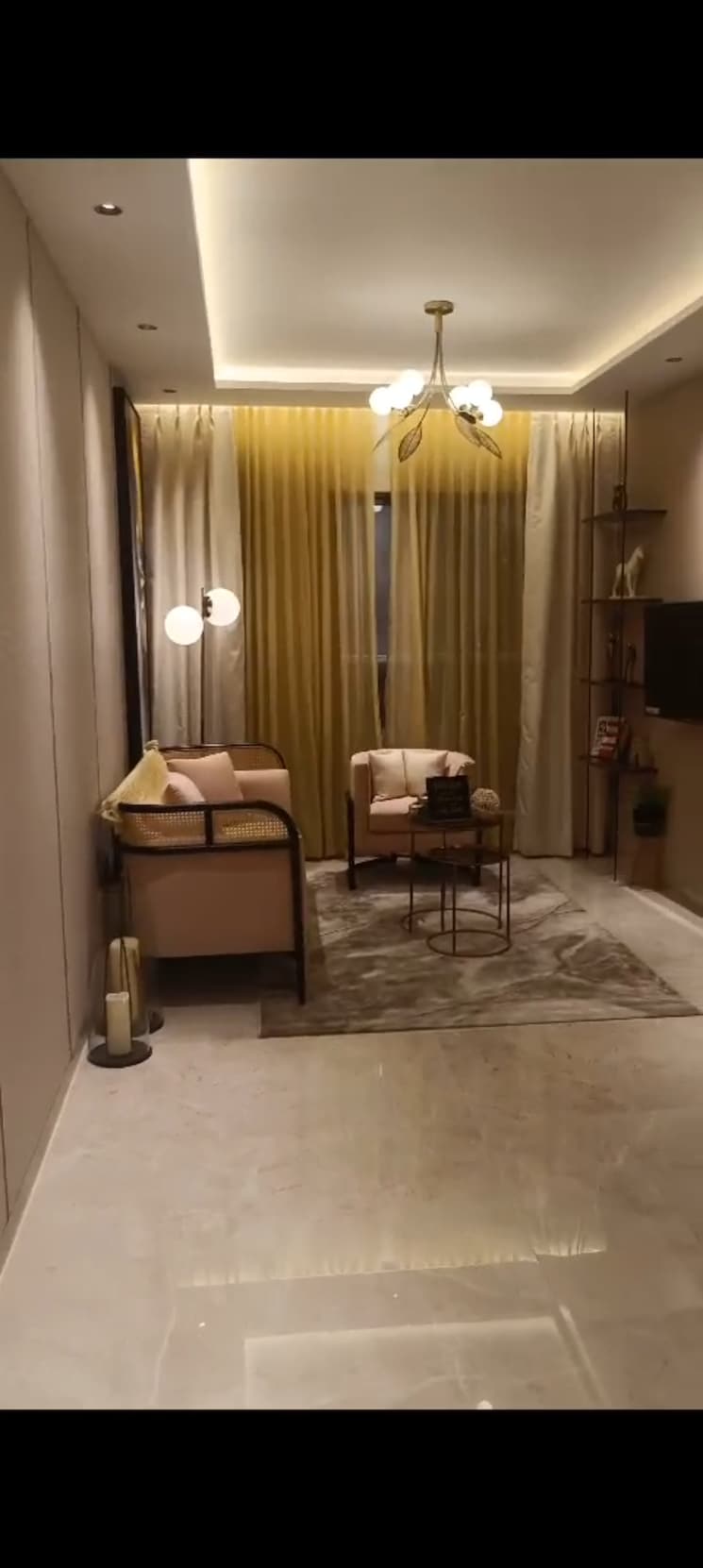 Living Room, paranjape-opulus 2 Bedroom 684 Sq.Ft. Apartment In Ghodbunder Road Thane 6852947