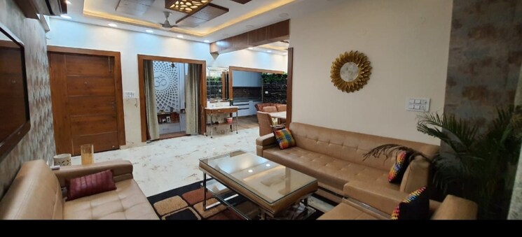 Living Room, niho-marvel-scottish-garden 3 Bedroom 1485 Sq.Ft. Apartment In Ahinsa Khand 2 Ghaziabad 6852955