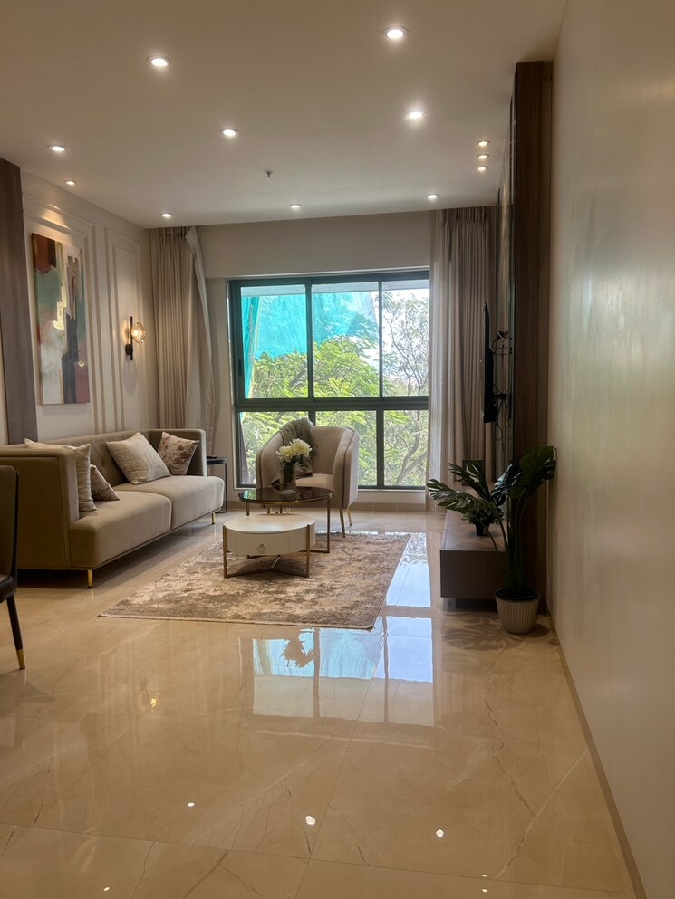 Living Room, jasani-scorpio-mumbai 3 Bedroom 995 Sq.Ft. Apartment In Bafhira Nagar Mumbai 6854561