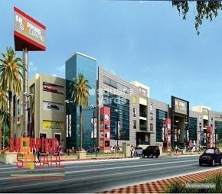 Exterior View, ansal-api-shopping-square Commercial Office Space 280 Sq.Ft. In Sushant Golf City Lucknow 6855296